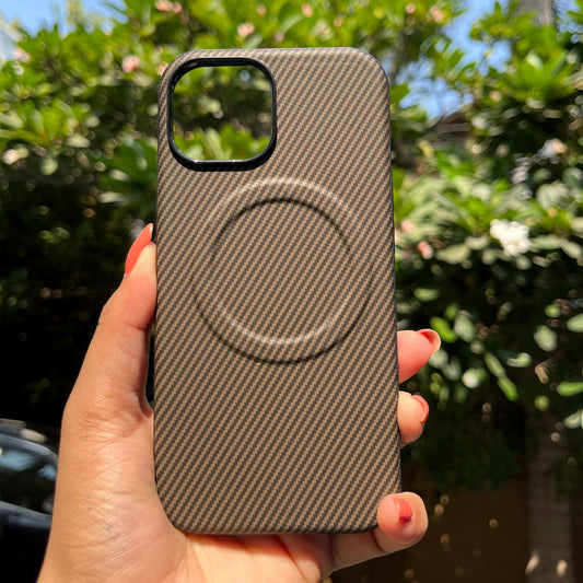 Matte Finish Brown Iphone Cover
