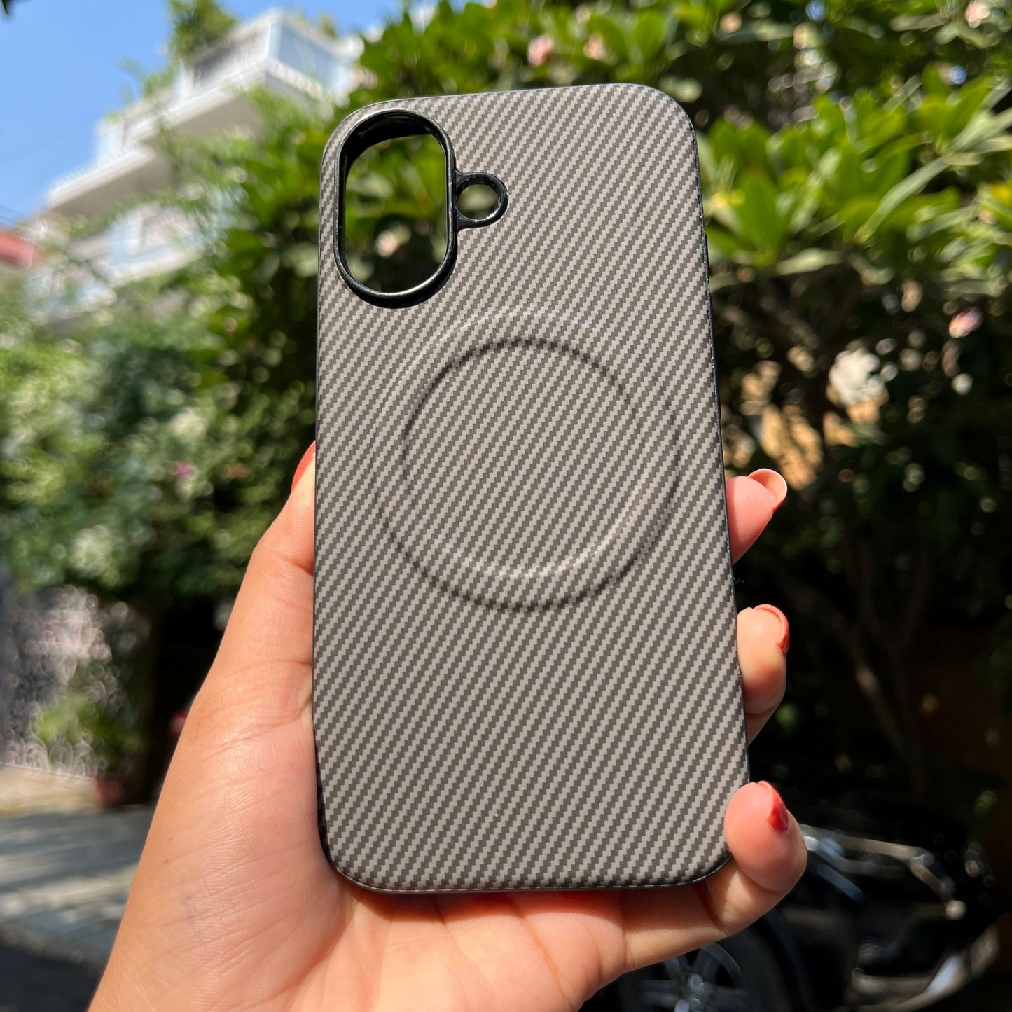 Matte Finish Grey Iphone Cover