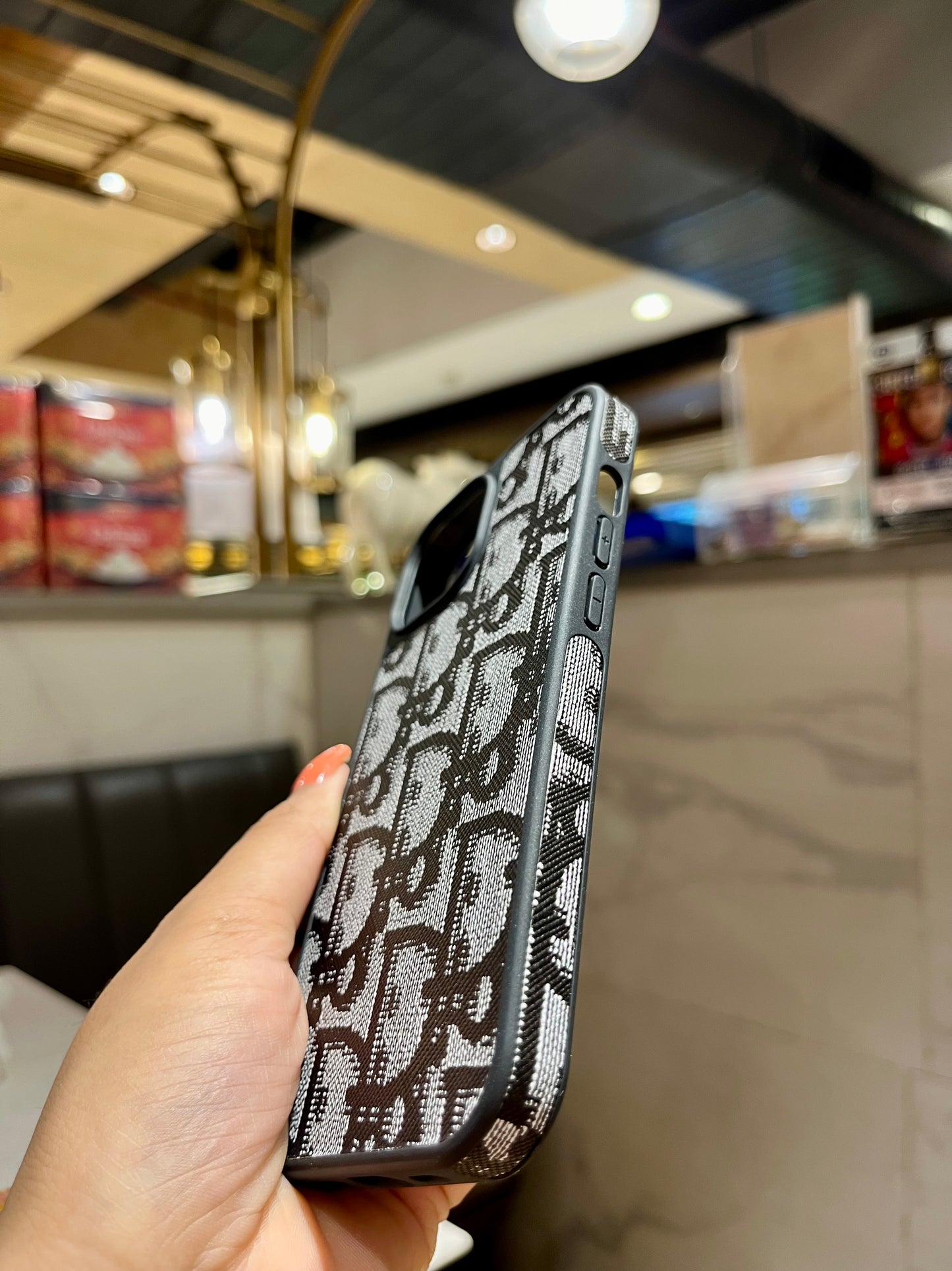 Logo Black Grey Premium Iphone Cover