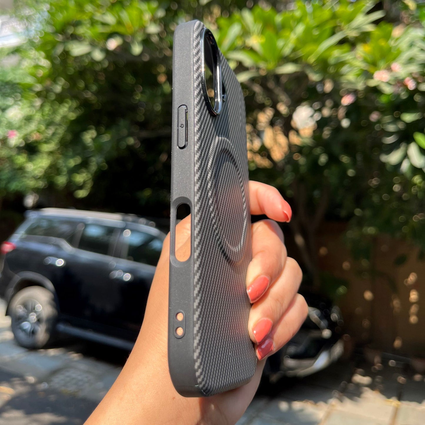 Matte Finish Grey Iphone Cover