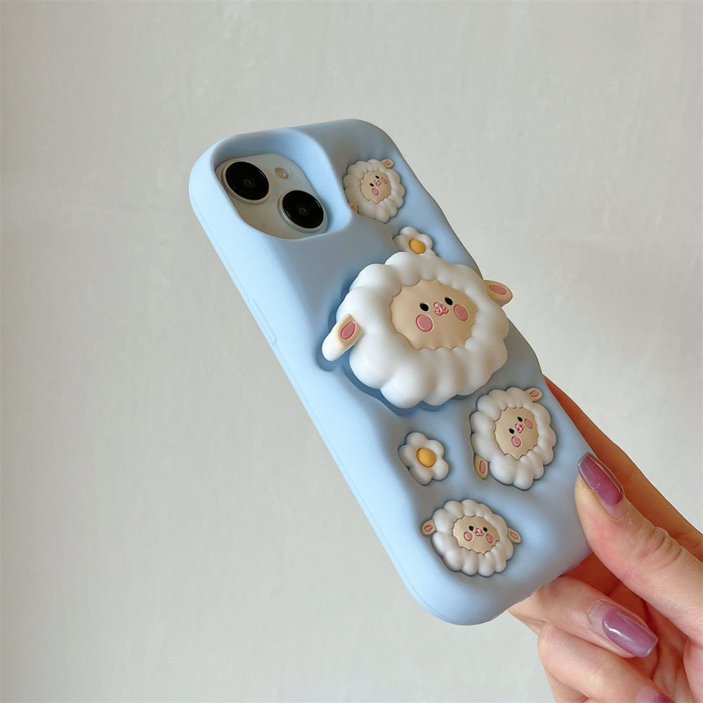 Sheep & Clouds Cute Iphone Cover