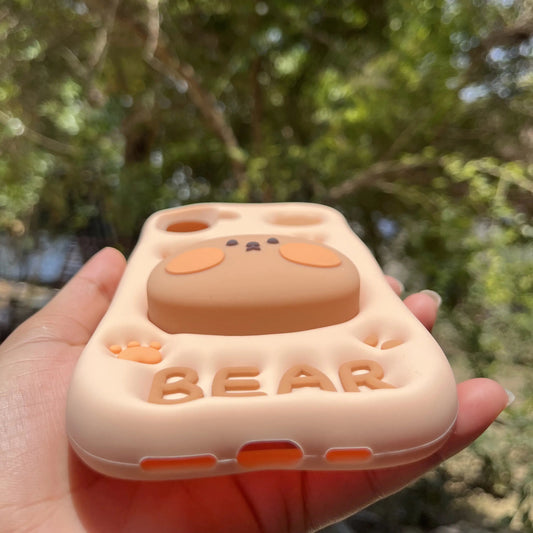 Bear 3D Cute Iphone Cover
