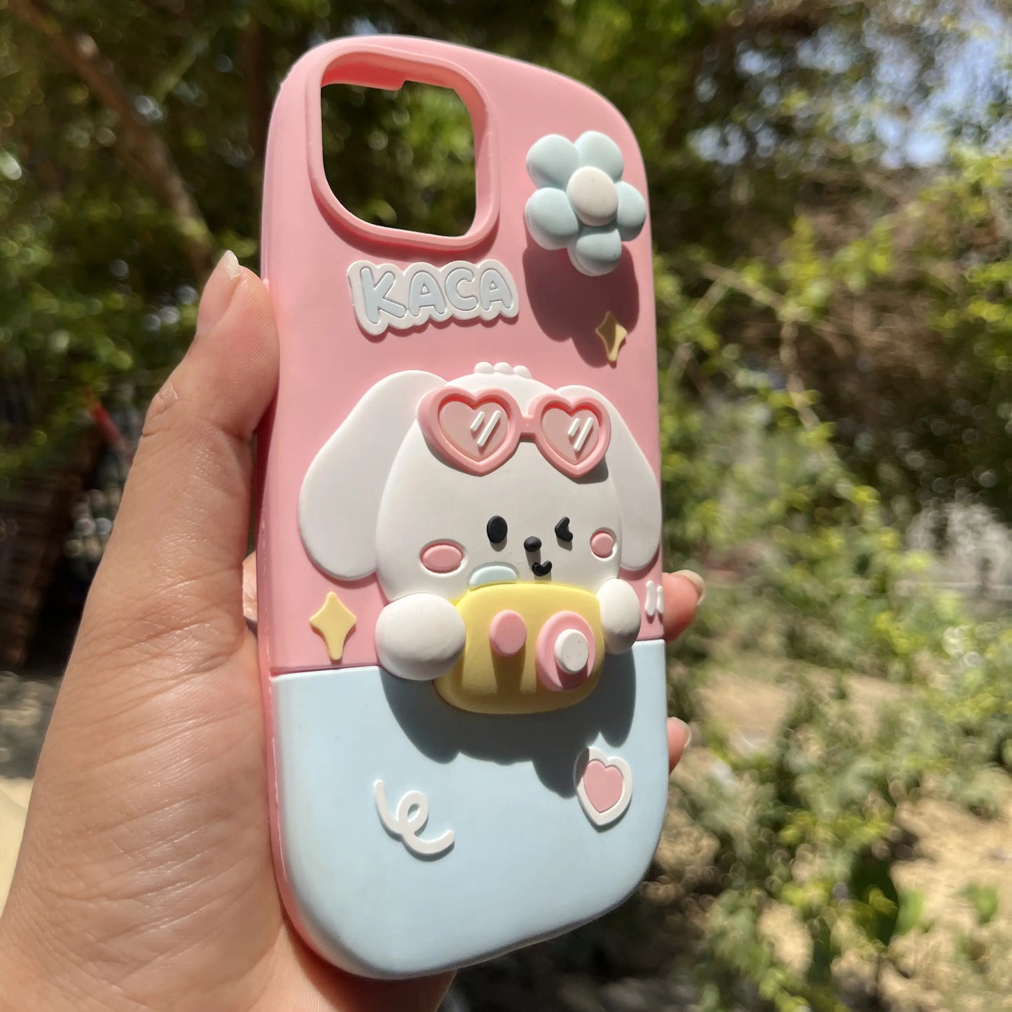 Kaca 3D Cute Iphone Cover