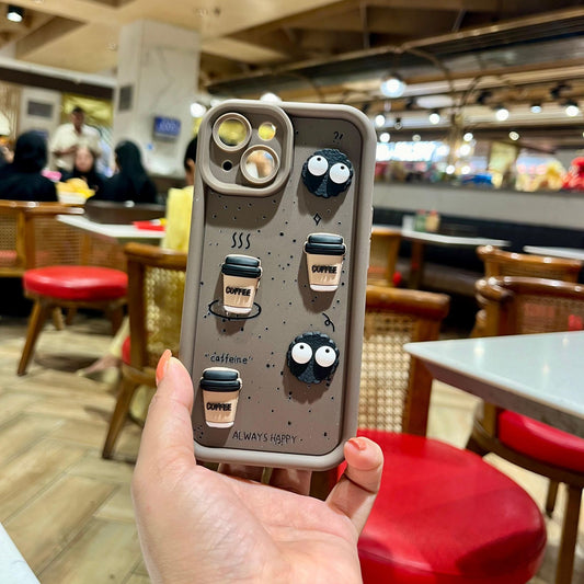 Brown Coffee Cute Iphone Cover