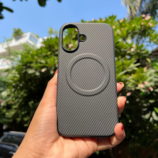 Matte Finish Black Iphone Cover