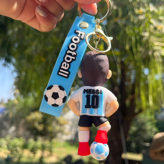 Messi Premium Football Keychain