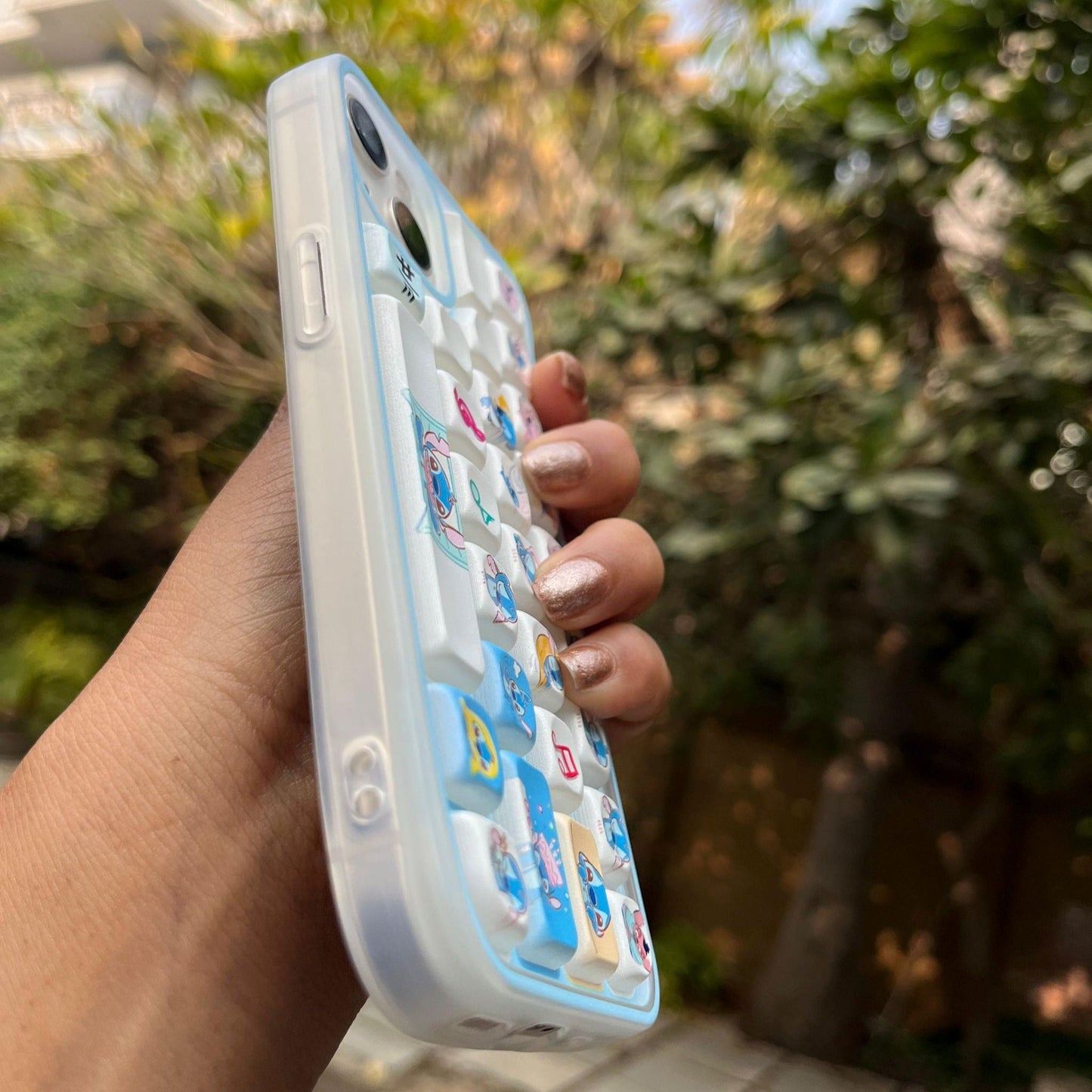 Stitch Keyboard Iphone Cover