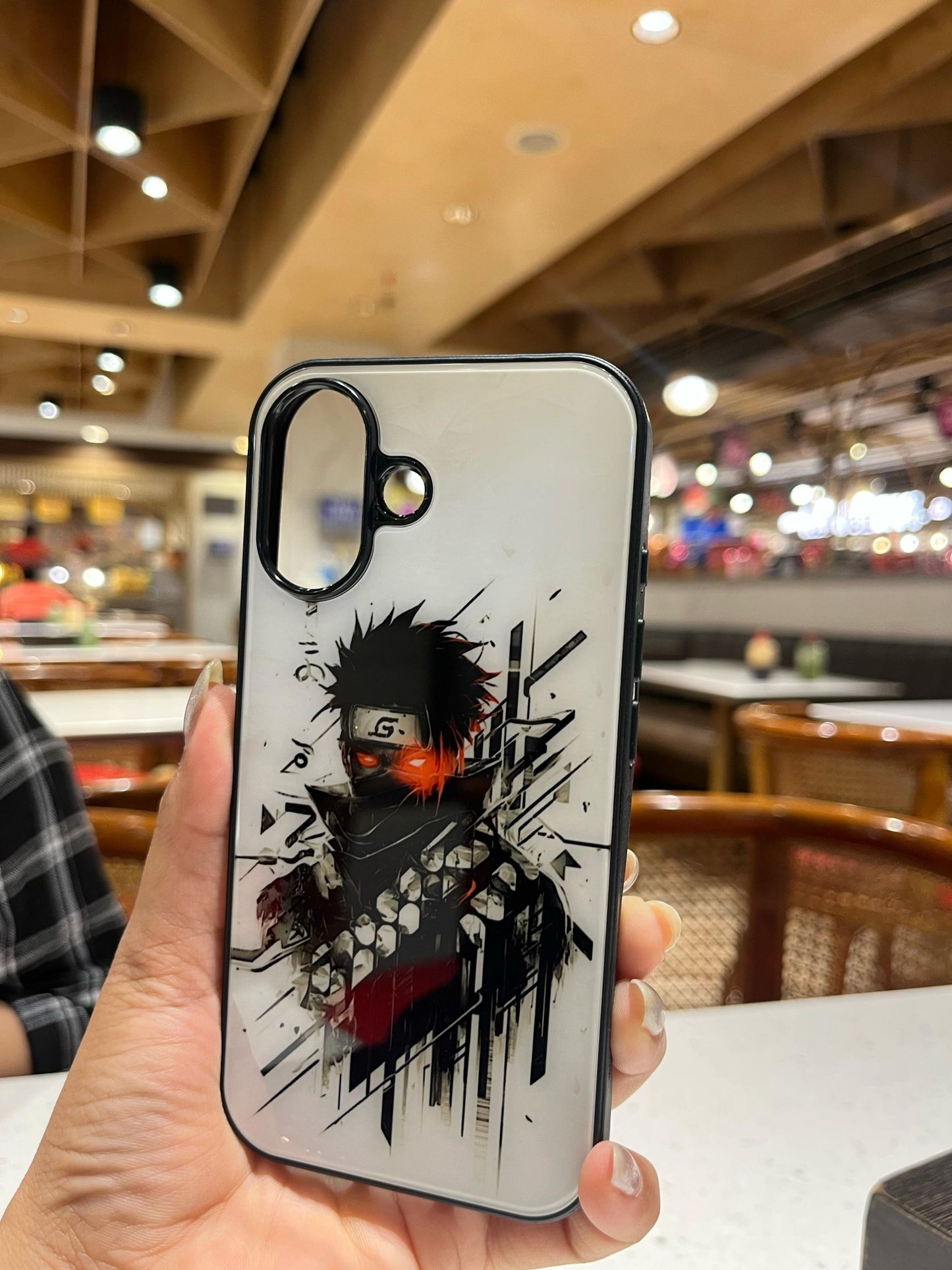 Naruto Glass Print Iphone Cover