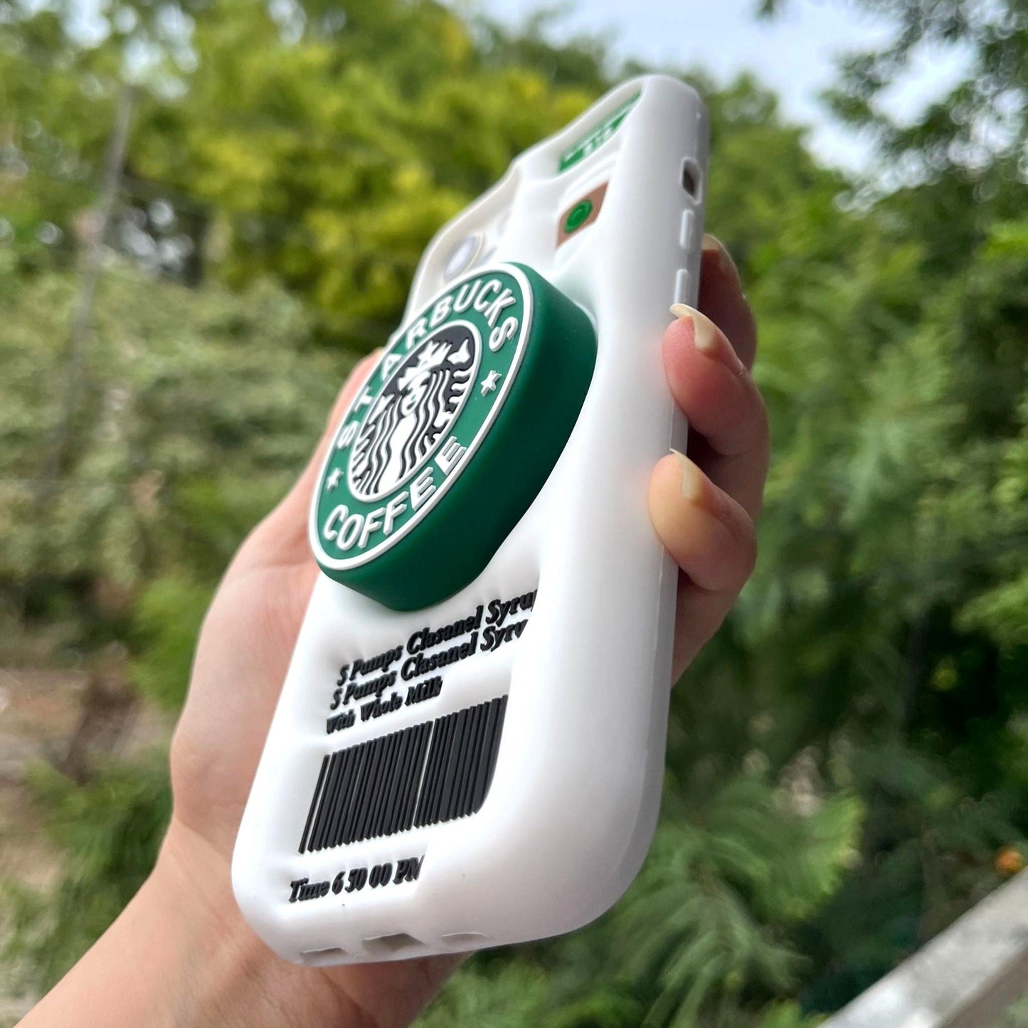 Starbucks Coffee 3D Iphone Cover, Charger Cover & Airpod Pro 2 Cover Combo pack