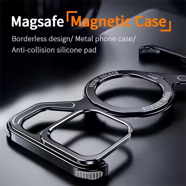 Z-shaped Metal Buckle Bracket Magnetic Suction