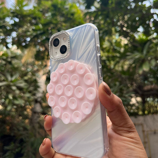 Silicon Suction Phone Case Adhesive Mount