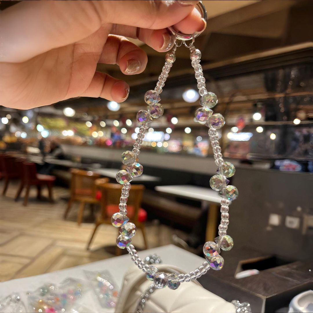 Crystal beads Phone Charms