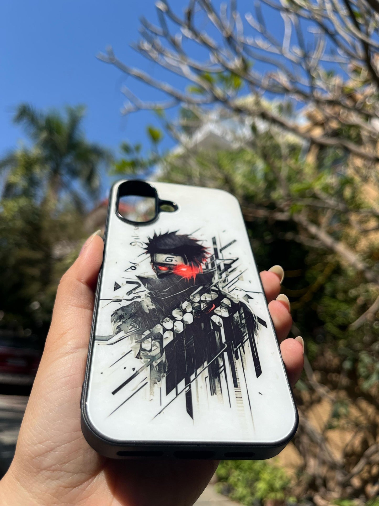 Naruto Glass Print Iphone Cover