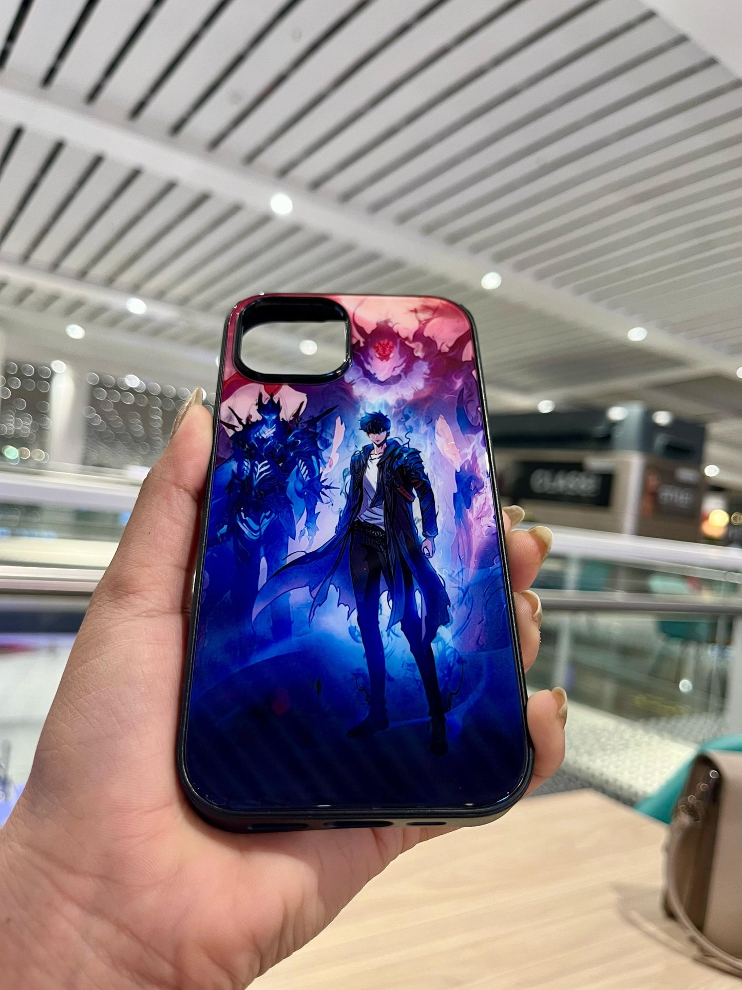 Solo Leveling Glass Print Iphone Cover