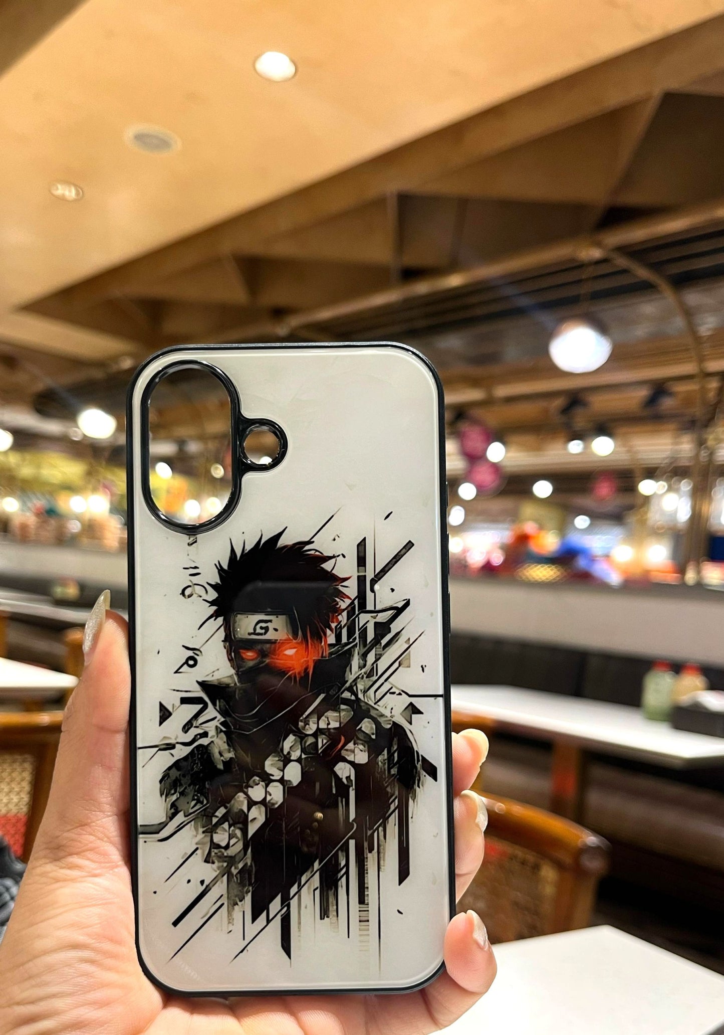 Naruto Glass Print Iphone Cover