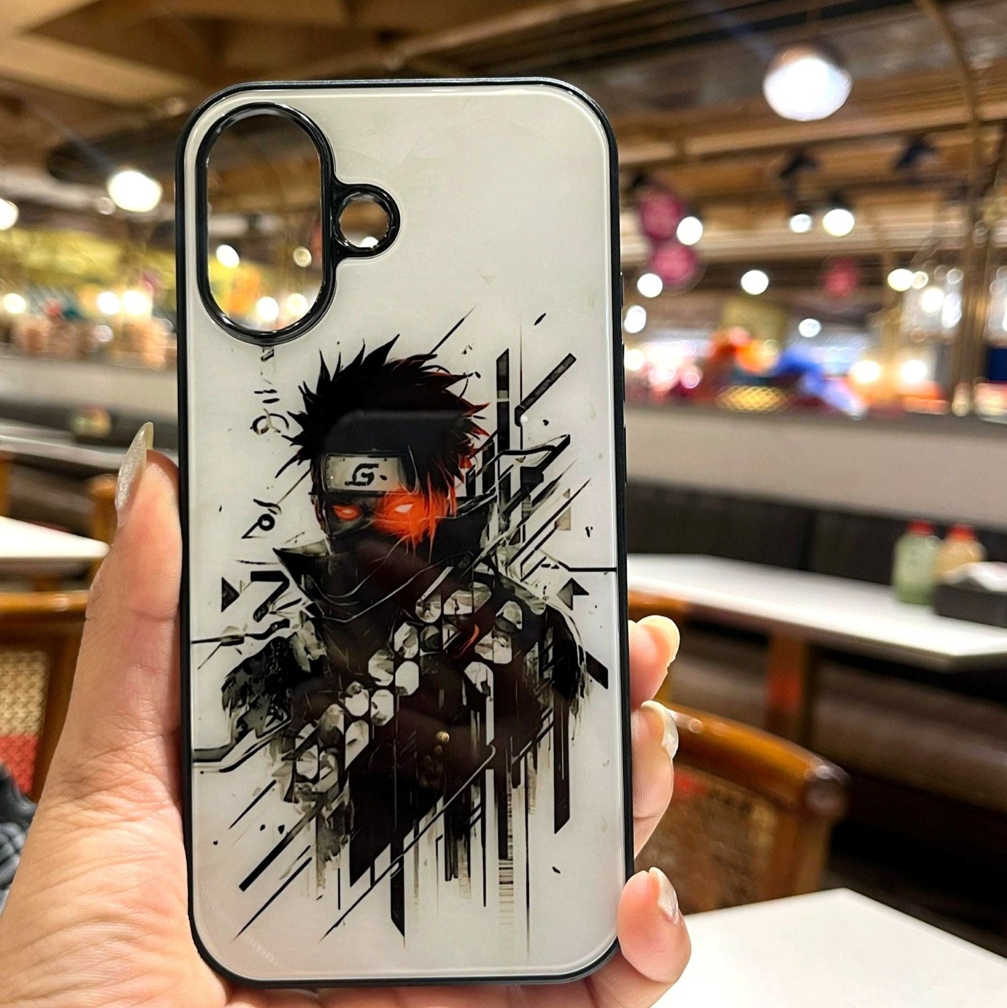 Iphone 16 Naruto Glass Print Cover