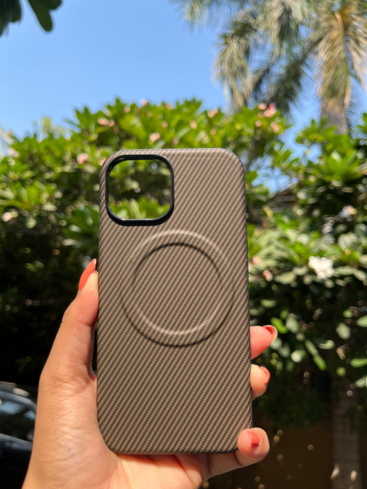 Iphone Brown Matte Finish Cover
