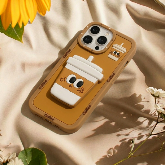 Coffee 3D Cute Iphone Cover