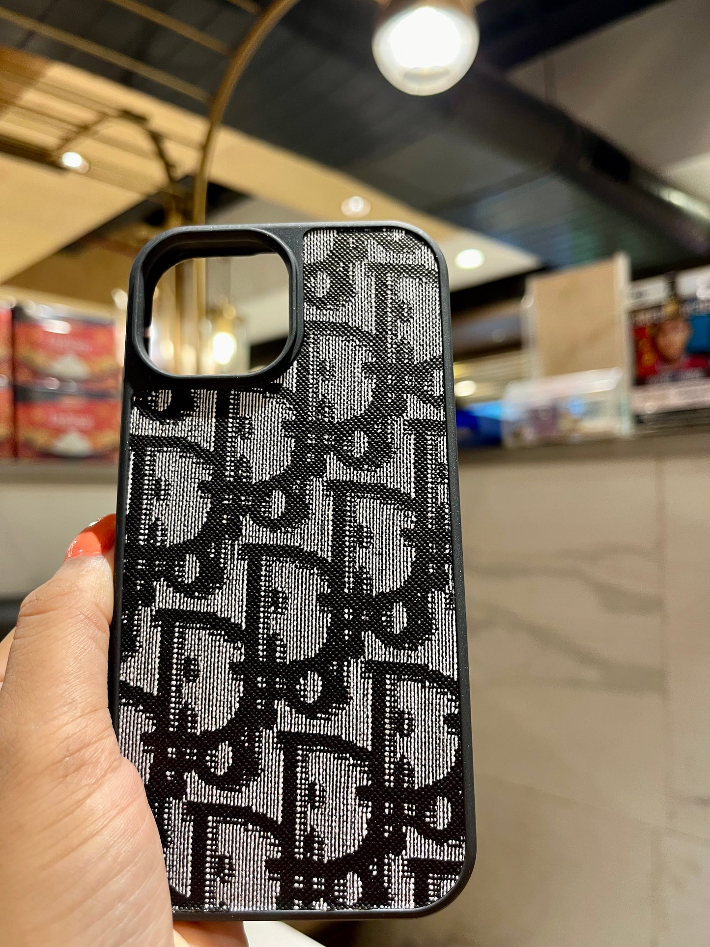 Logo Black Grey Premium Iphone Cover