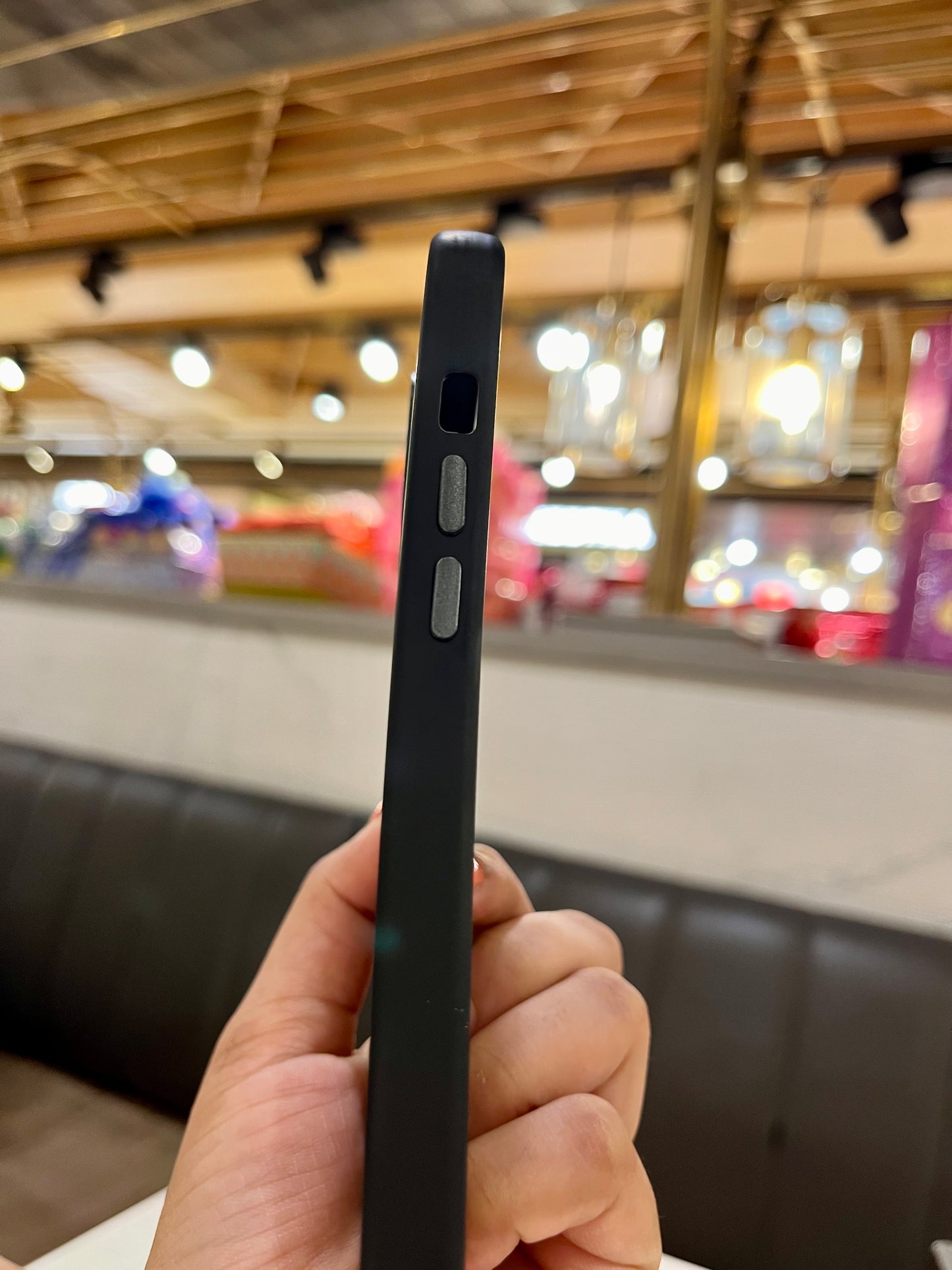 Black Transparent Premium Iphone Cover
