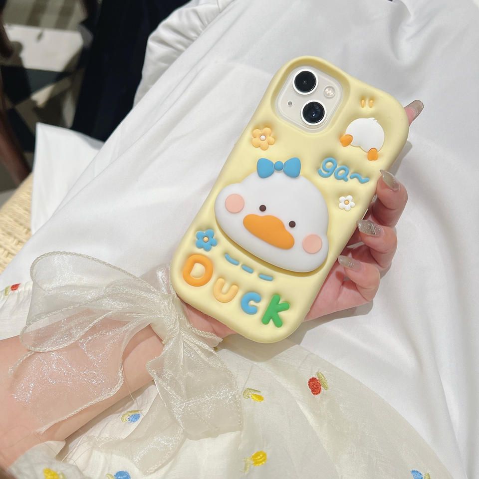 Duck 3D Cute Iphone Cover