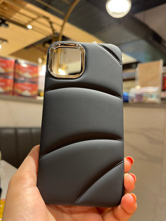 Black Cusion Premium Iphone Cover