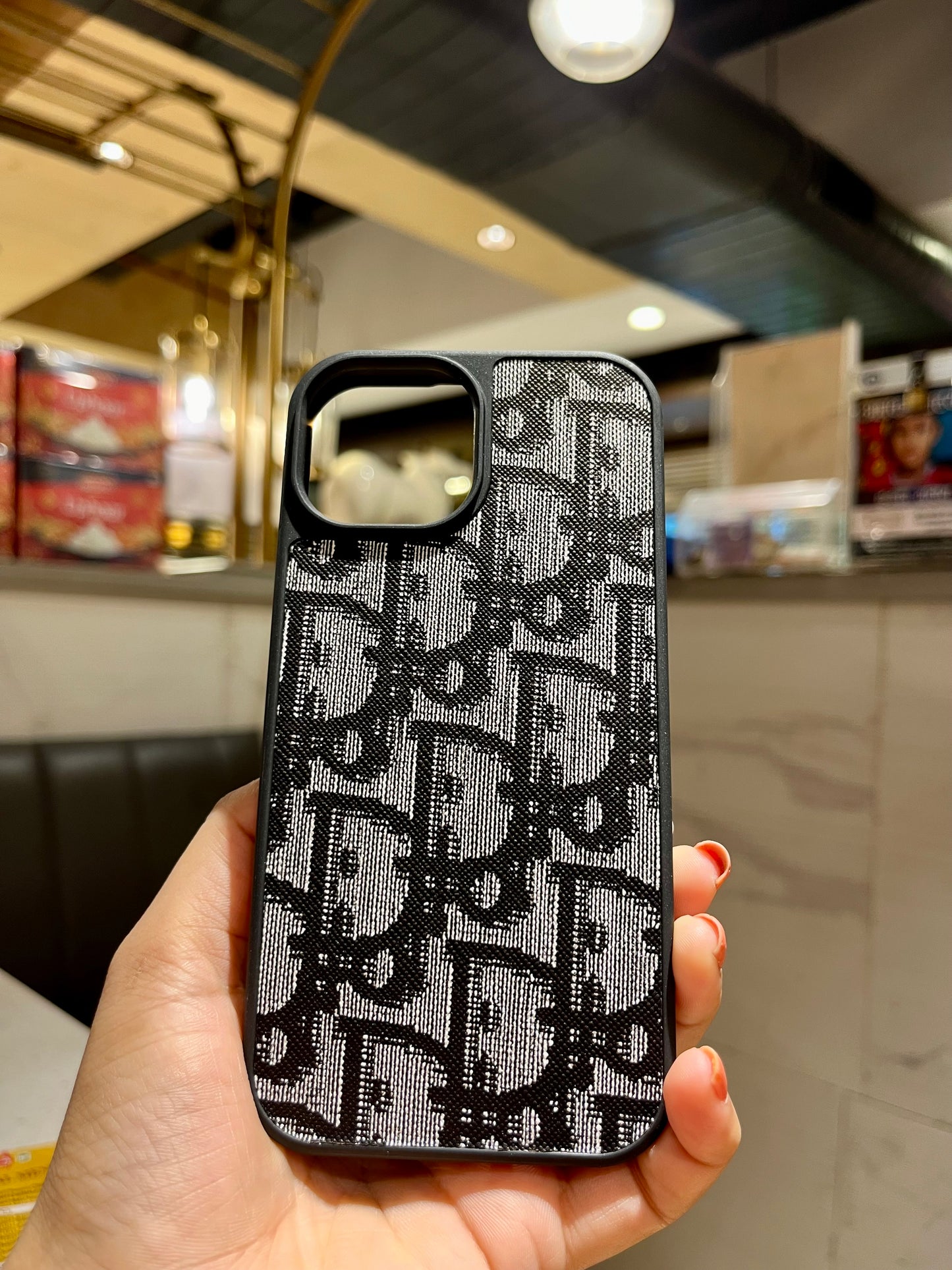Logo Black Grey Premium Iphone Cover