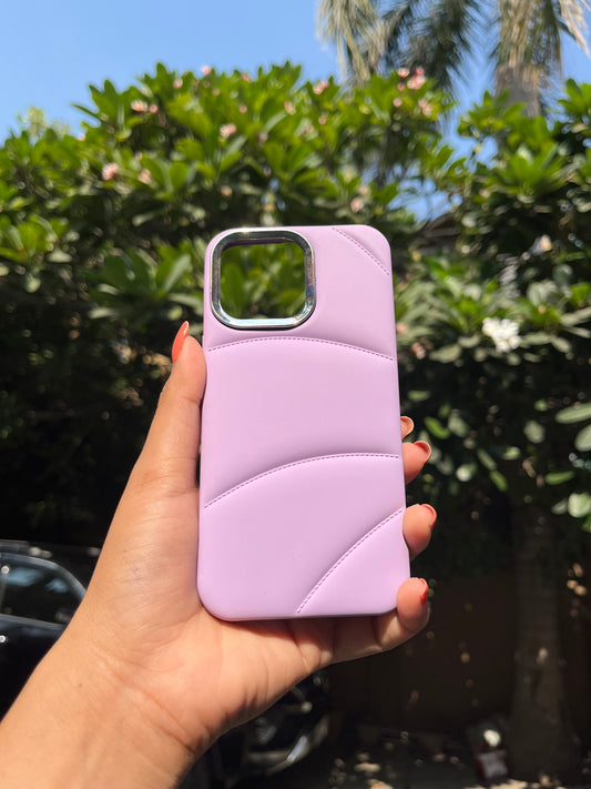 Iphone 12 Purple Cushion Cover