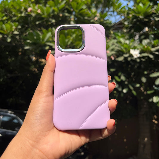 Iphone 12 Purple Cushion Cover