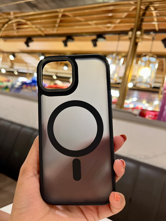 Black Transparent Premium Iphone Cover