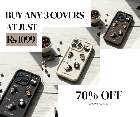 Limited Edition Coffee Cover Combo pack of 3