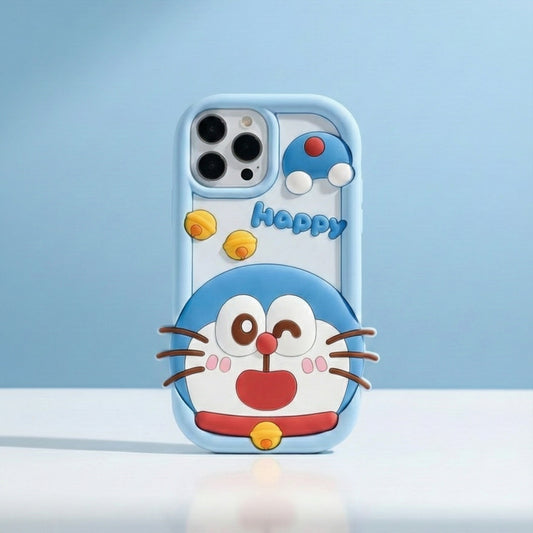 Doraemon Cute 3D Iphone Cover