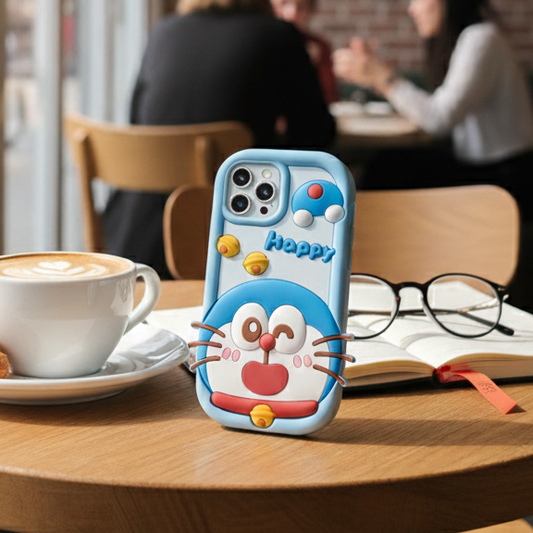 Doraemon Cute 3D Iphone Cover