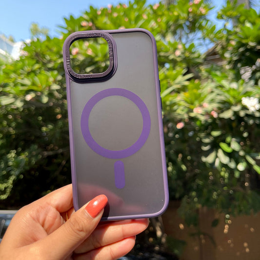 Iphone MagSafe Purple Cover