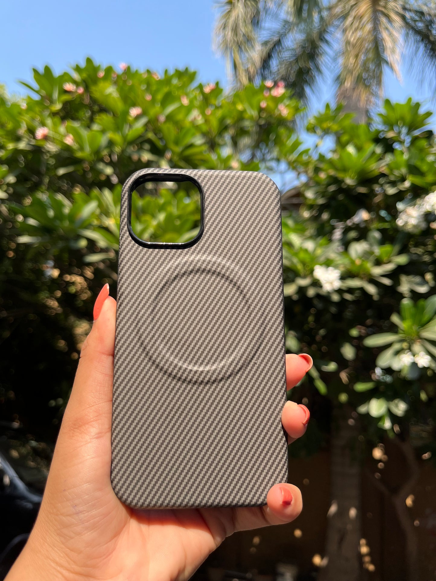 Iphone 15 Black Matte Finish Cover