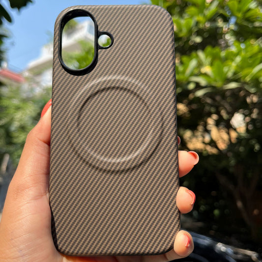 Matte Finish Brown Iphone Cover