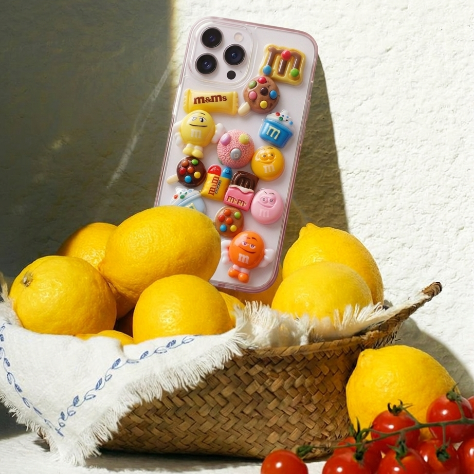 M&M 3D Cute Iphone Cover