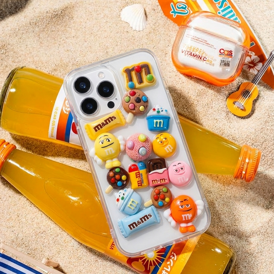 M&M 3D Cute Iphone Cover