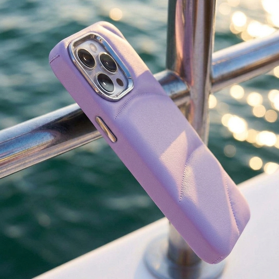 Purple Cushion Premium Iphone 12 Cover