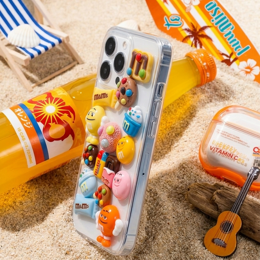 M&M 3D Cute Iphone Cover