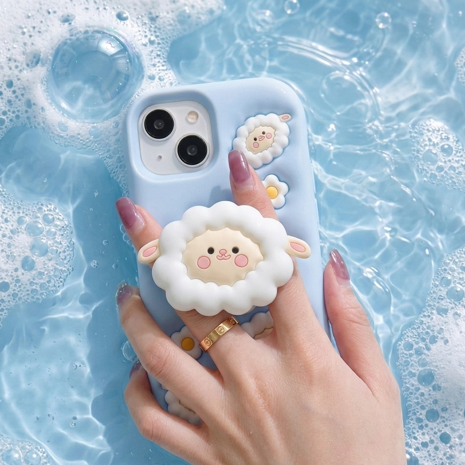 Sheep 3D Cute Iphone Cover