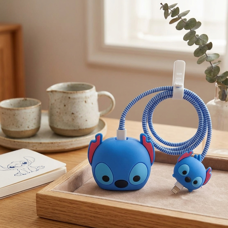 Stitch charger case