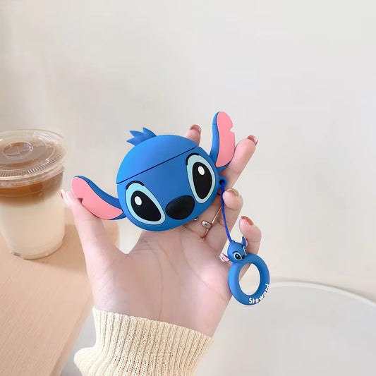 Big Ears Stitch Blue Airpod Pro 2 Protective Case