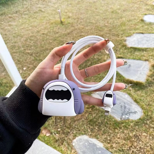 Shark Apple Charger Case