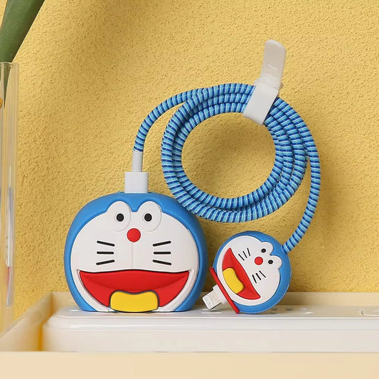 Doraemon Apple Charger Case