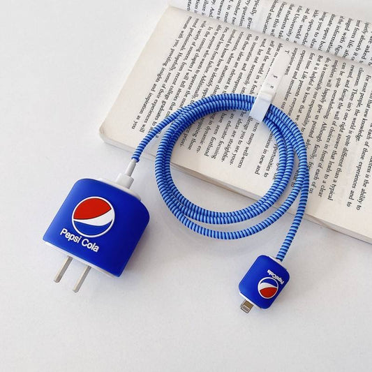 Pepsi Cola Apple Charger Case