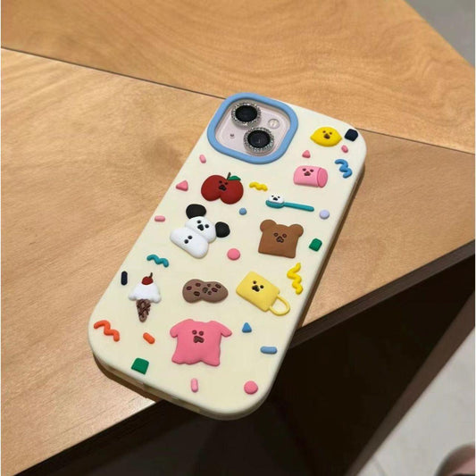 Cute Cartoon Animal Iphone Cover