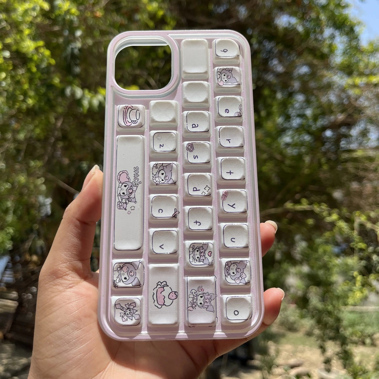 Space Keyboard Iphone Cover