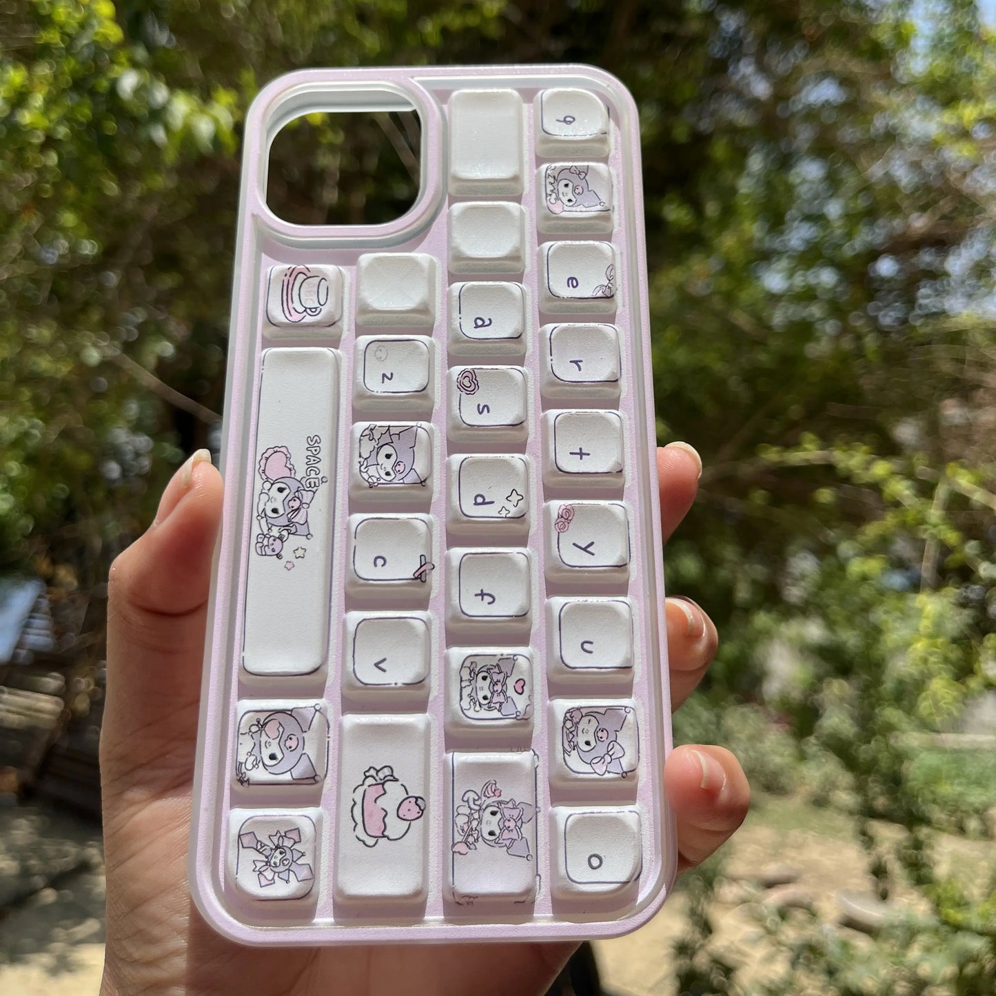 Space Keyboard Iphone Cover