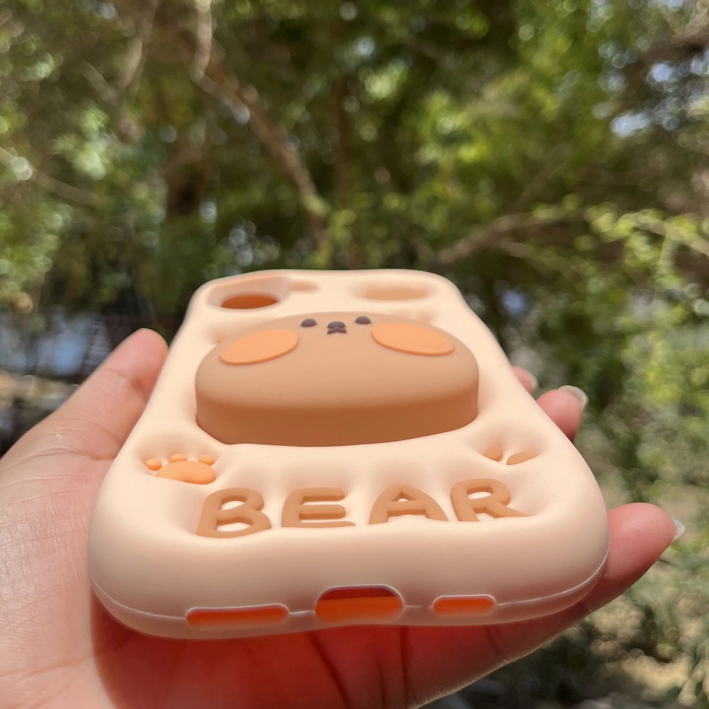 Bear 3D Cute Iphone Cover